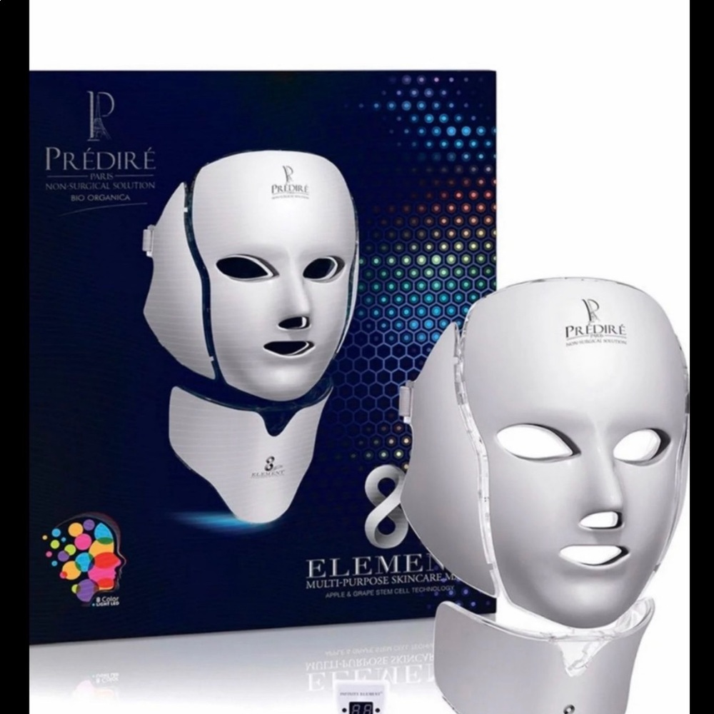 Predire Paris LED mask with 8 lights- NWT